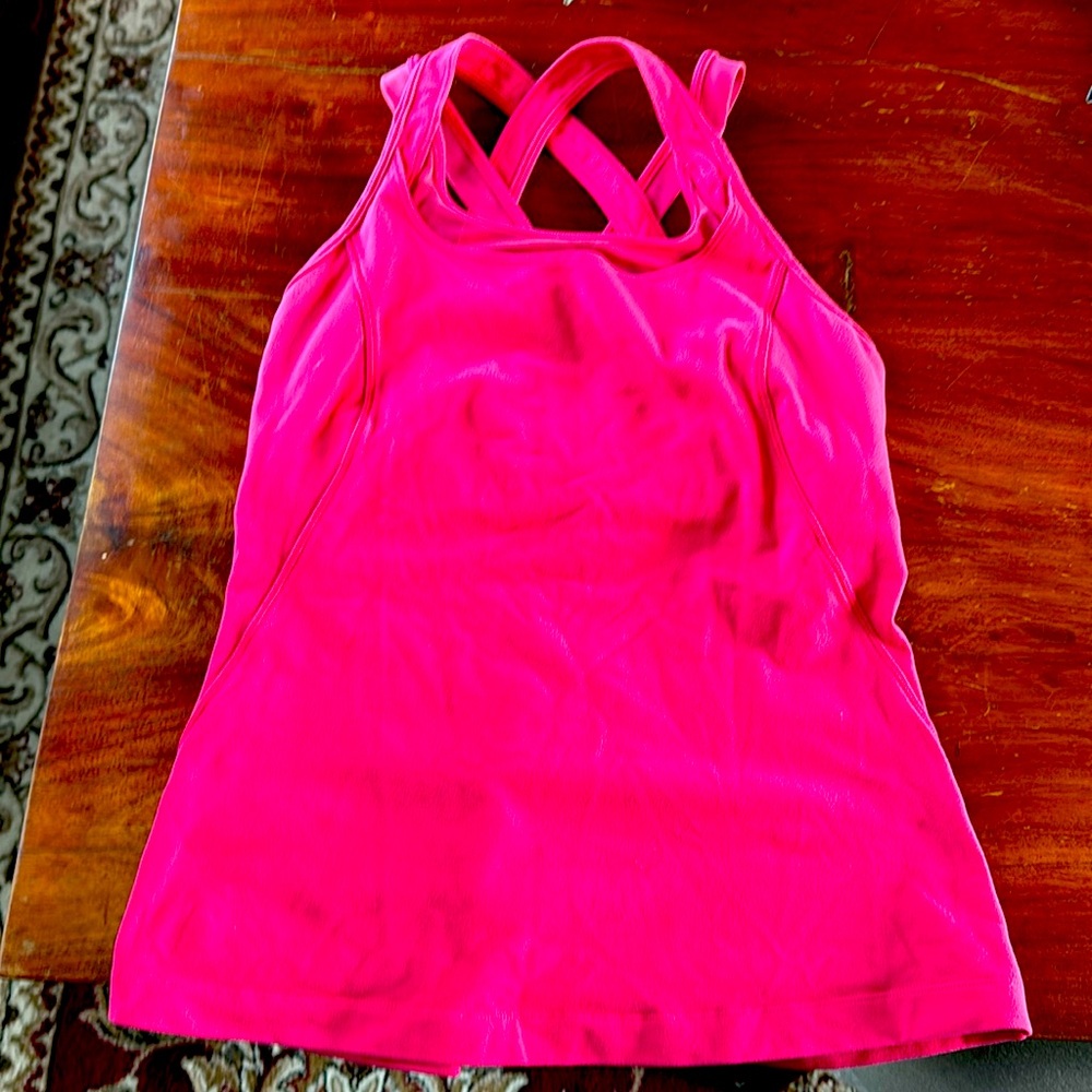Lululemon tank top, pink